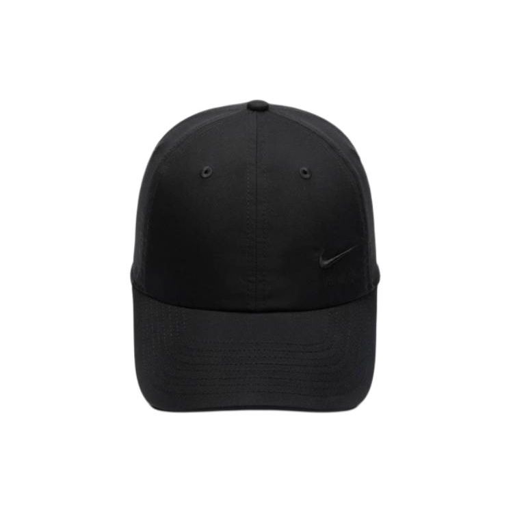 Nike Logo Embroidered Polyester Baseball Cap Men Caps Black FQ0216-010