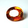 CERTIFIED  8.23 Carat Natural Orange Sapphire Loose Gemstone Oval Cut Stunning B-13