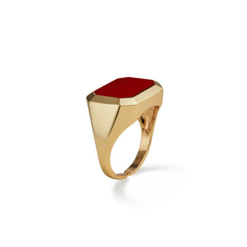 PANACHE CHASUNYOUNG Carnelian Signet Ring