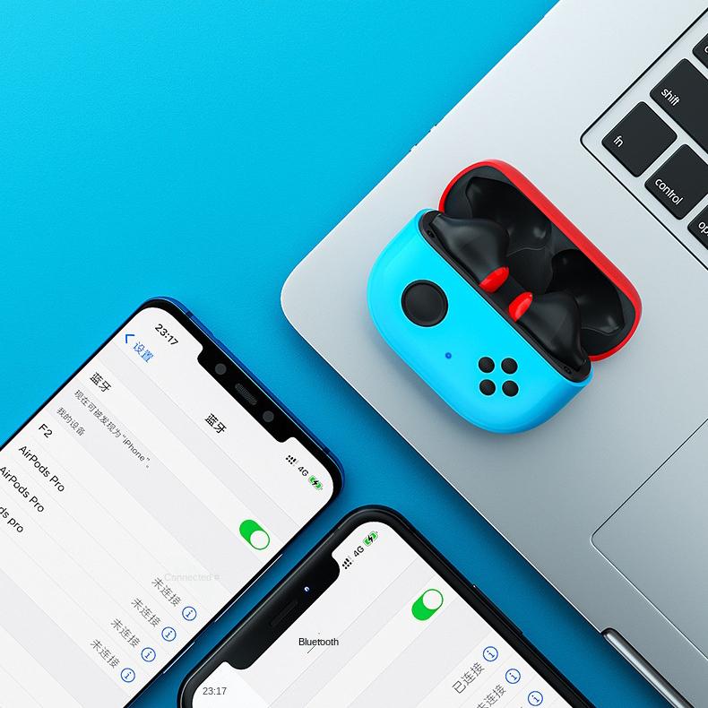 Auriculares para juegos 6Ma de baja latencia TWS Bluetooth 5,1