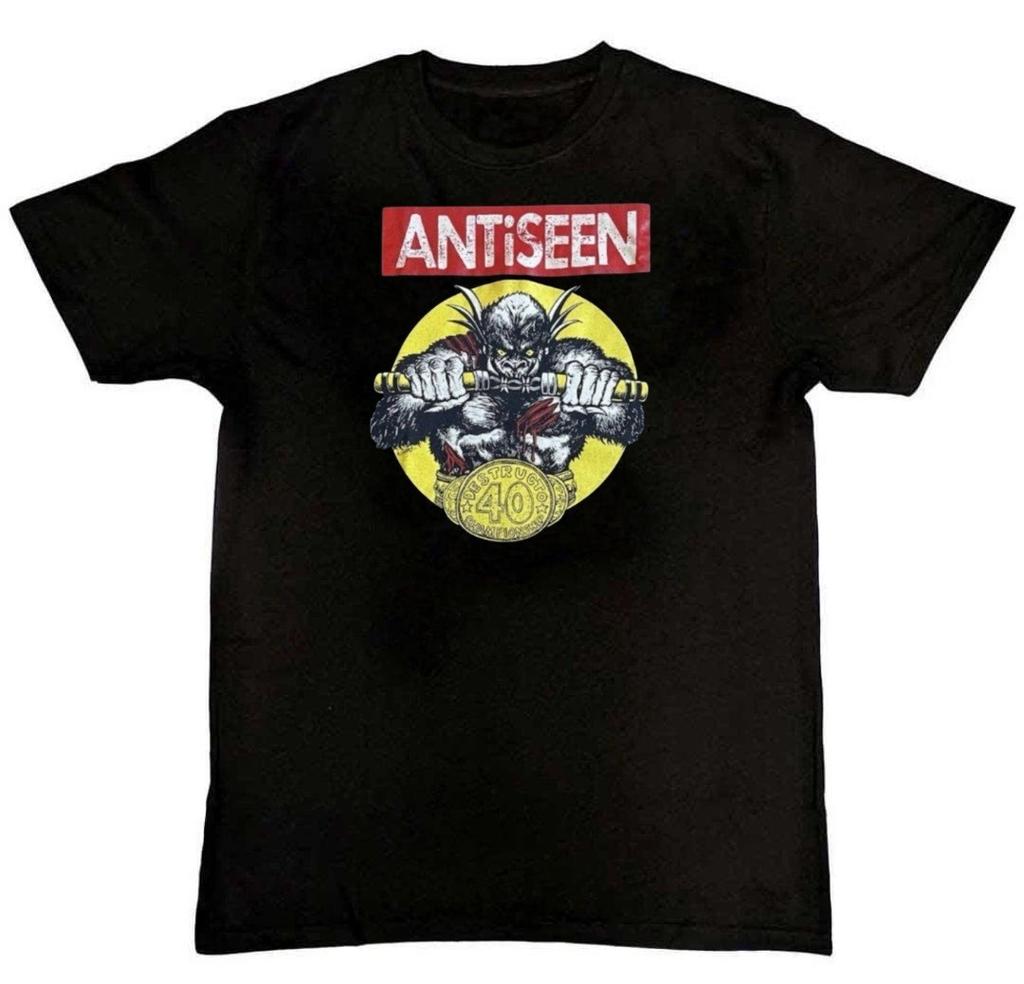 Rock ban ANTISEEN Tour Graphic Print Mens T-Shirt