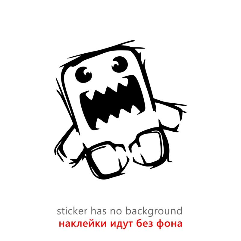 

40168# Die-Cut Vinyl Decal domokun, domo-kun Car Sticker Waterproof Auto Decors on Car Body Bumper Rear Window 15x16cm