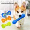 Hundespielzeug Quietschknochen Zahnpflege & Zahnfleischgesundheit, Stimulierender Spaß, Versteckter Quietscher, Langlebig für starke Kauer, Leicht zu reinigen