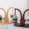 Multifunctionele Roterende Garenspoel Organizer Stand Magnetische Houten Garenhouder voor Naaien Haak Breien Project