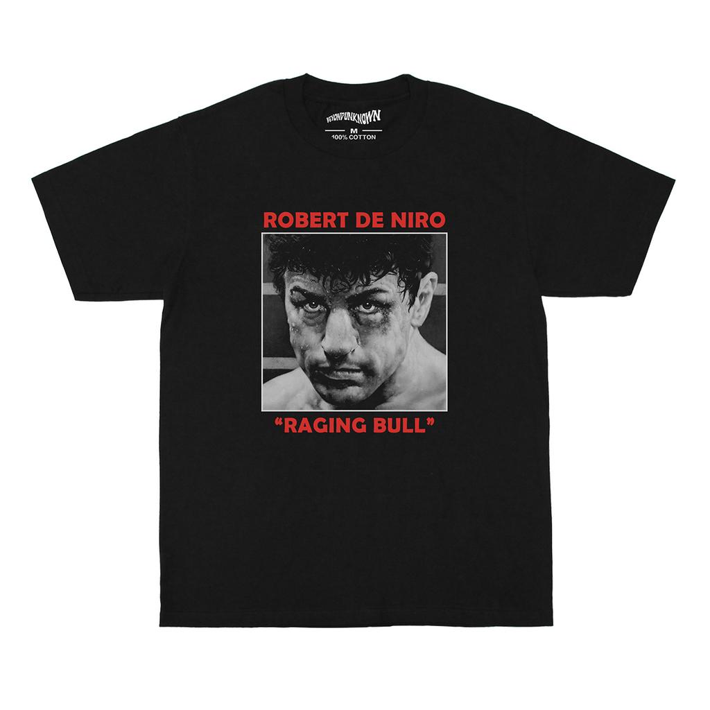 Raging Bull T-Shirt Robert De Niro Film Taxi Driver Unisex Kleidung Unisex Kurzarm Baumwolle T-Shirt