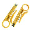 Yellow Mini Wire Stripper - Easy Wire Stripping Tool