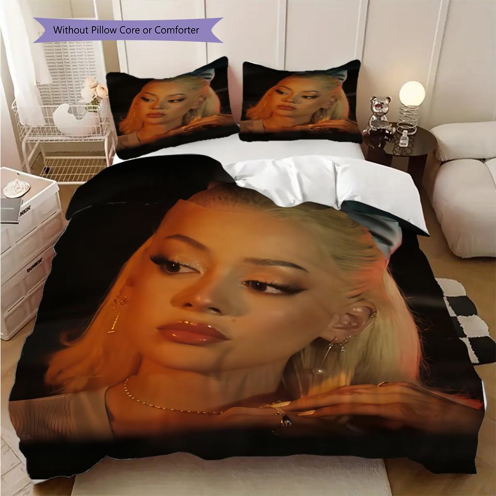 German top singer Ayliva bedding, duvet cover, pillowcase, home decoration, birthday gift (1 * duvet cover+2 * pillowcase, coreless)