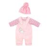 Doll Outfits for 18-Inch Baby Dolls – Cute American Baby or Reborn Doll Clothes with Accessories Set