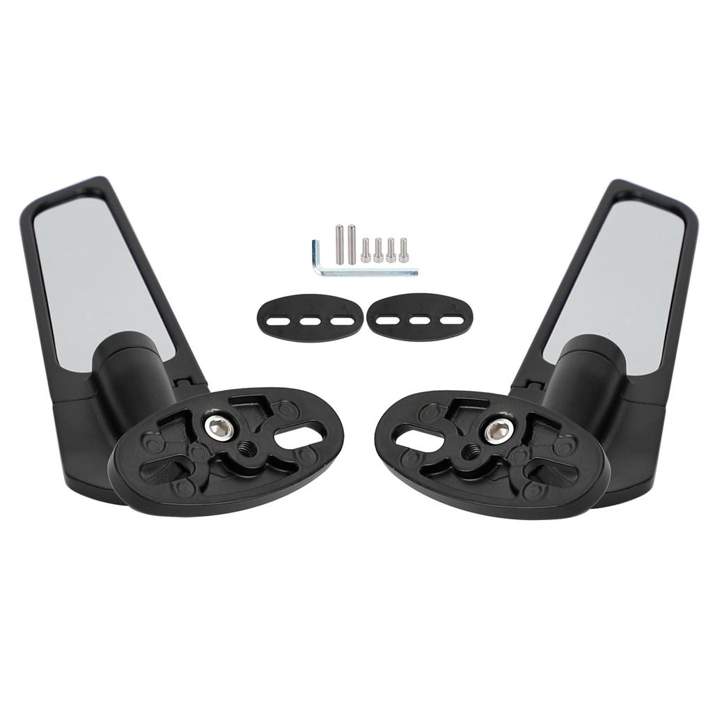 Adjustable Wing Fin Rearview Mirrors For Yamaha YZF R1 R3 R6 1998-2021