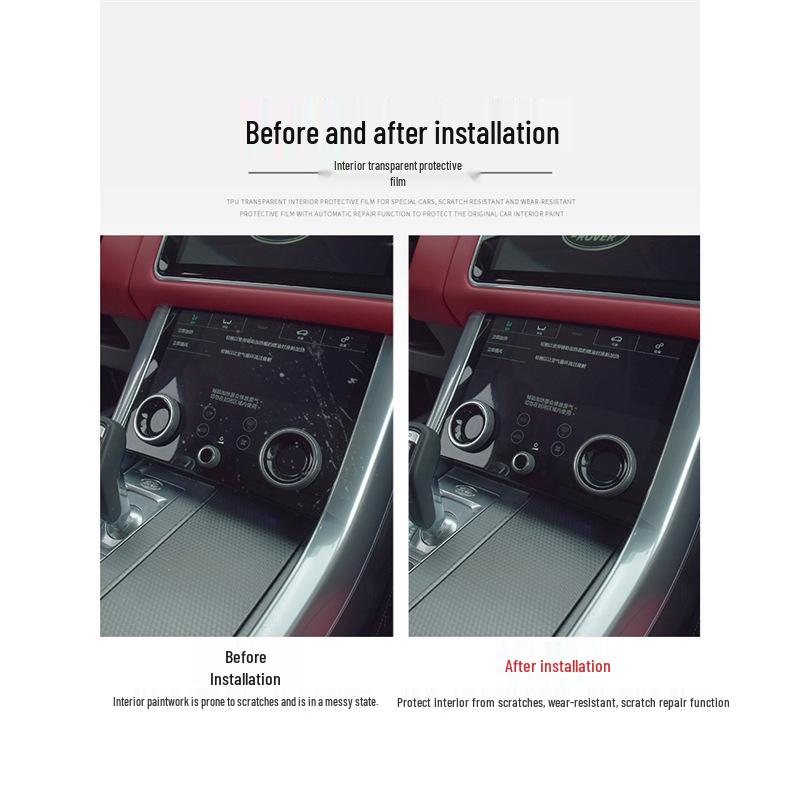 Custom Paint Protection Film for Geely Haoyue L Interior