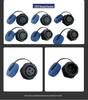 SP17 Series Aviation Plug: IP68 Waterproof Connector with Rear Nut Cable Solder.