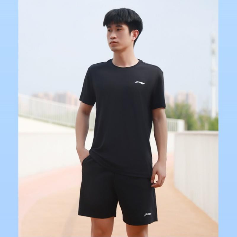 Li Ning Basketball Suit Unisex Black YATU155-1