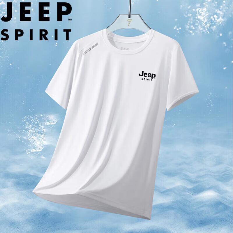JEEP SPIRIT Men s Casual Quick-Dry Short Sleeve T-Shirt 40