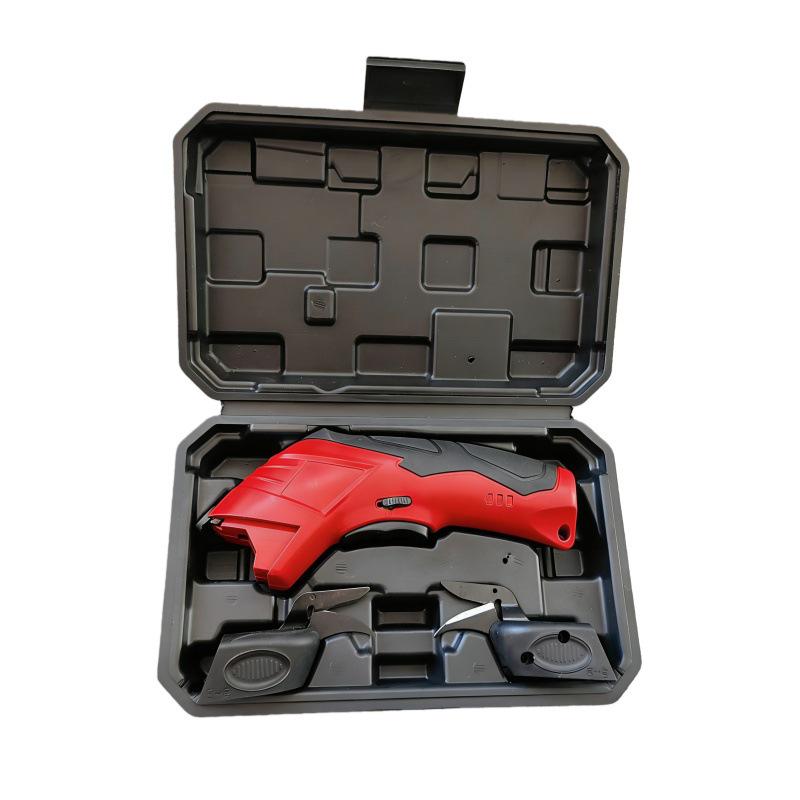 Rechargeable Handheld Electric Fabric Cutting Scissors - Lithium Battery Sewing Shears.