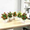 Faux Fruit Tree Decor With Foam And Plastic For Home And Event Display