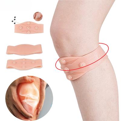 2Pcs Magnetic Therapy Active Knee Strap Band for Pain Relief and Patella Support Brace Open Patella Stabilizers for Arthritis