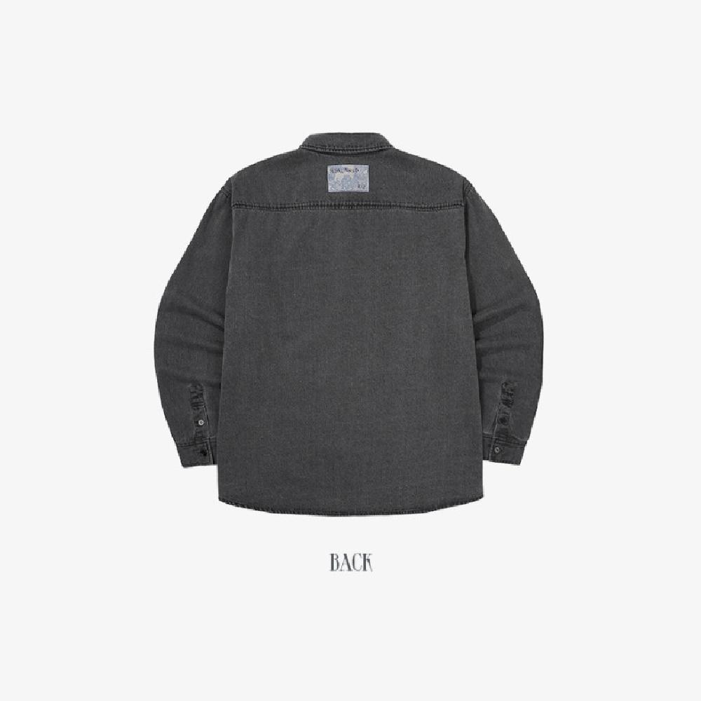 BTS SUGA Agust グレーオーバーサイズ シャツートレカ付き Buy Pre-order BTS SUGA D-DAY Oversized Shirt at affordable