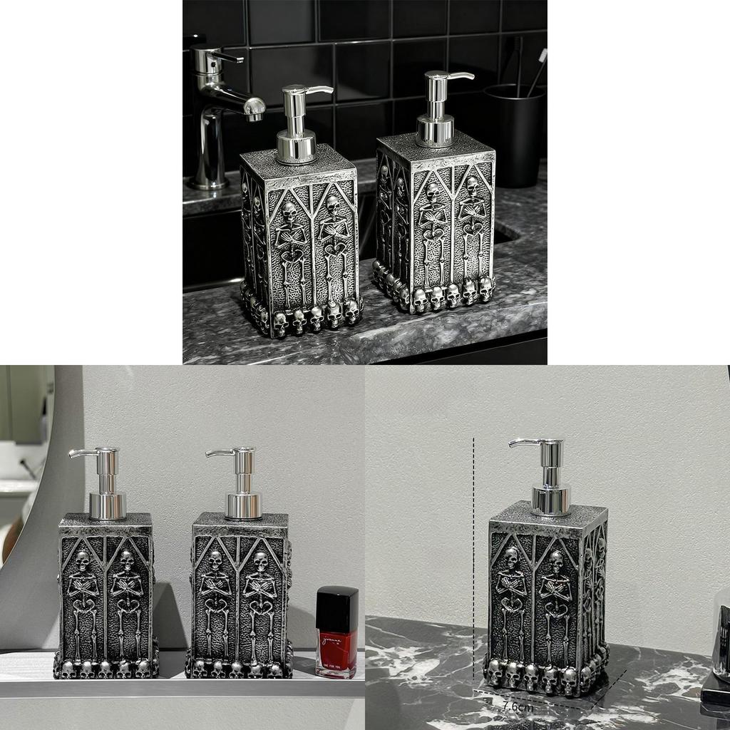 Skeleton Hand Sanitizer Dispenser Bottle With Pump For Home Bathroom Decor