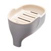 Soap Holder Non-Slip Design Easy To Clean Double Layer Versatile Soap Dish with Drain Holes Bathroom Decoration