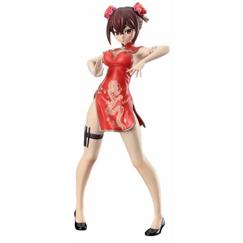 Hasegawa 1/12 Egg Girls Collection No.07 Haku Linfa (Chinese Dress) Unpainted Resin Kit SP450