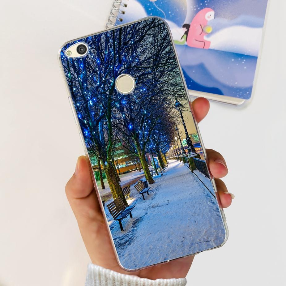 For Huawei P8 Lite 2017 Case Honor 8 Lite Popular Flowers Cartoon Cover Soft Silicone Phone Cases For Huawei P9 Lite 2017 Bumper