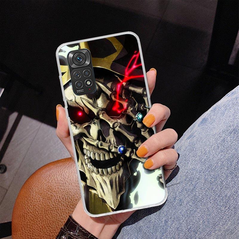 Overlord Anime Phone Case For Xiaomi Redmi Note 15 14 13 12S 12 11 Pro Plus 14S 11S 11E 10 10S 11T 5G Personalized Cover Redmi N