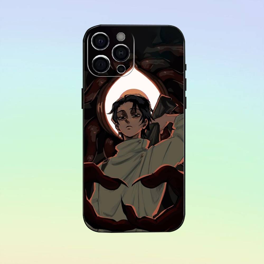 Okkotsu Yuta Jujutsu K-Kaisen Handyhülle Für iPhone 17,16,15,14,13,12,11 ,Weiche Silikon Schwarze Hülle