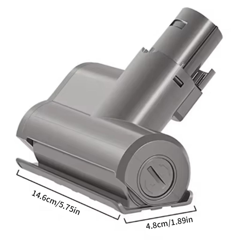 Mini Vacuum Head For Dyson V6 DC58 DC59 DC62 DC74 Vacuum Cleaner, Turbine Motorized Suction Nozzle, for Mattress Sofa Fabric