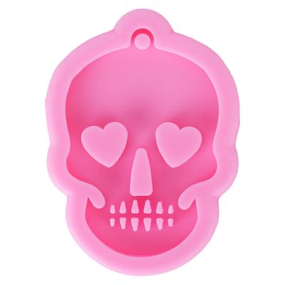 Silicone Mold DIY Skull Shape Keychain Chocolate Fondant Mould Baking Mold Cake Decorating Tool