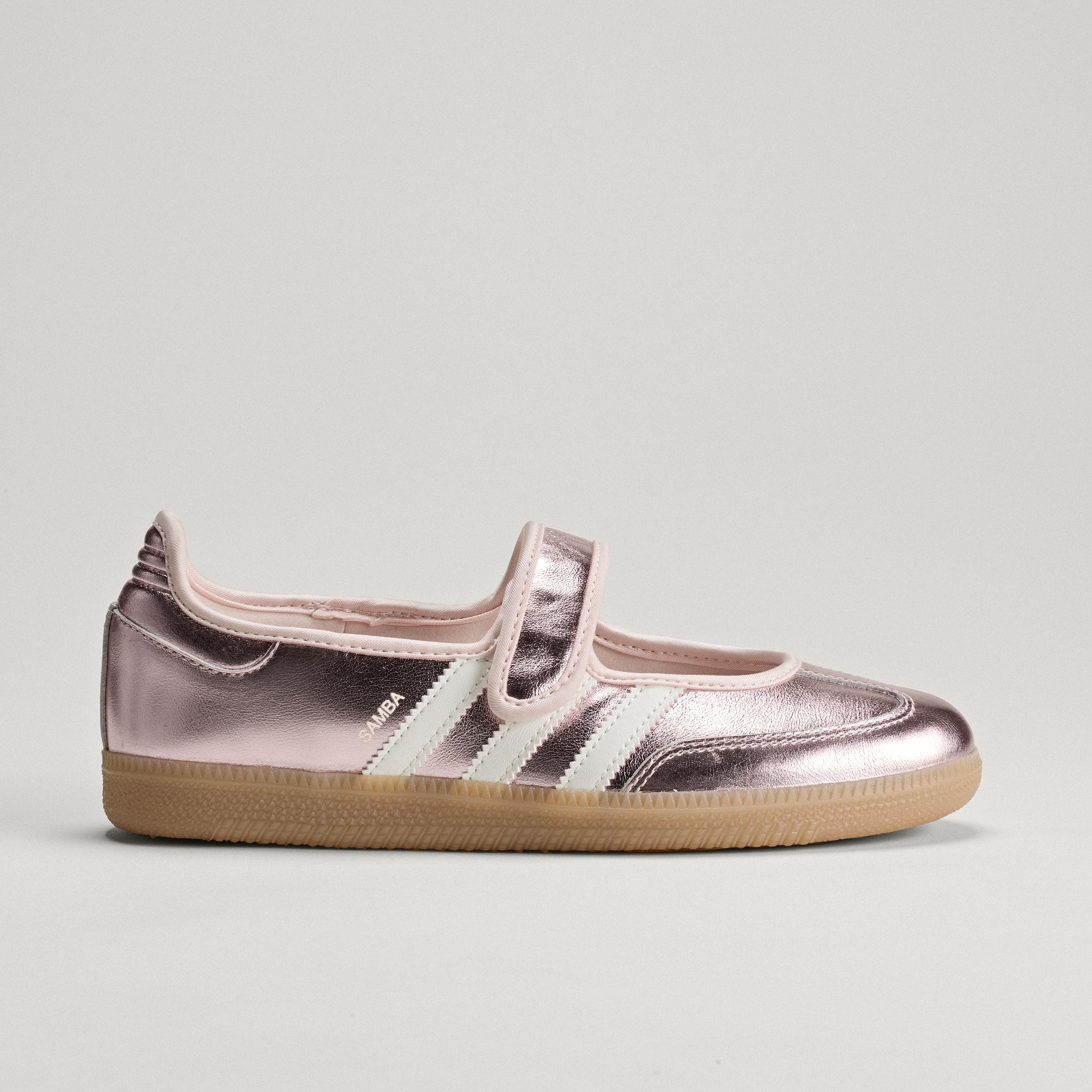 Adidas Originals Samba Jane Mary Jane Shoes Women s Pink White 35.5