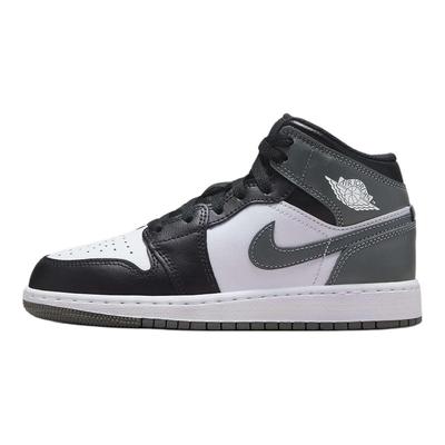 Zapatillas para Niños Air 1 Mid GS Gris Hierro Negro Blanco DQ8423-001