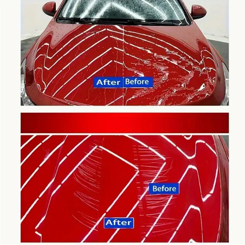Red Car Paint Wax-Used for Body Polishing To Remove Scratche,enhance Gloss,protection,restoring Your Car To a Perfect Appearance