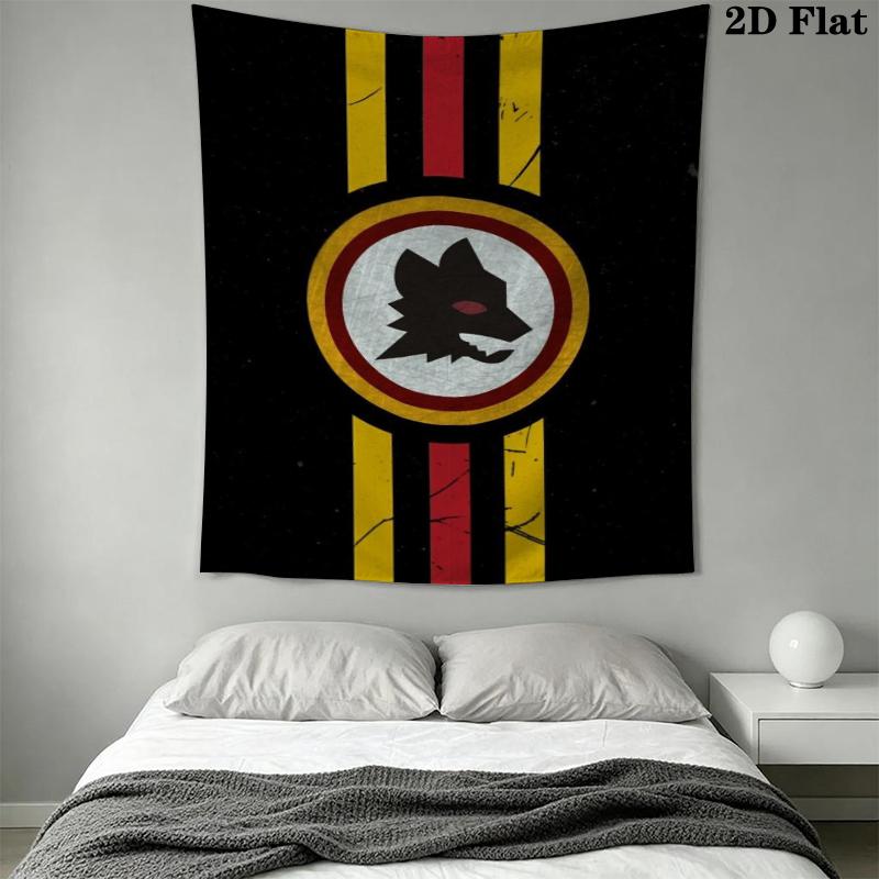 A.S Roma Wall Tapestry Aesthetic Wall Hanging Printed Fabric Blanket Decorative Tapestries for Bedroom Living Room Home Decor