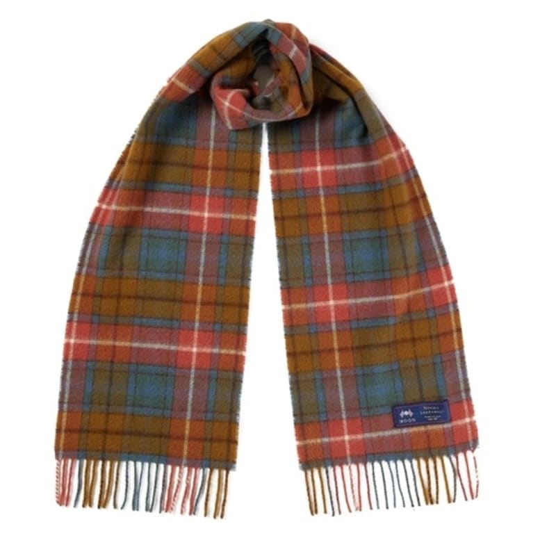 

ABRAHAM MOON Шарф из мериносовой шерсти 25 см - Античный Бьюкенен FREE