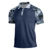 Camicia da Uomo Estiva Stampata a Maniche Corte con Collo a Revers Moda Casual da Uomo