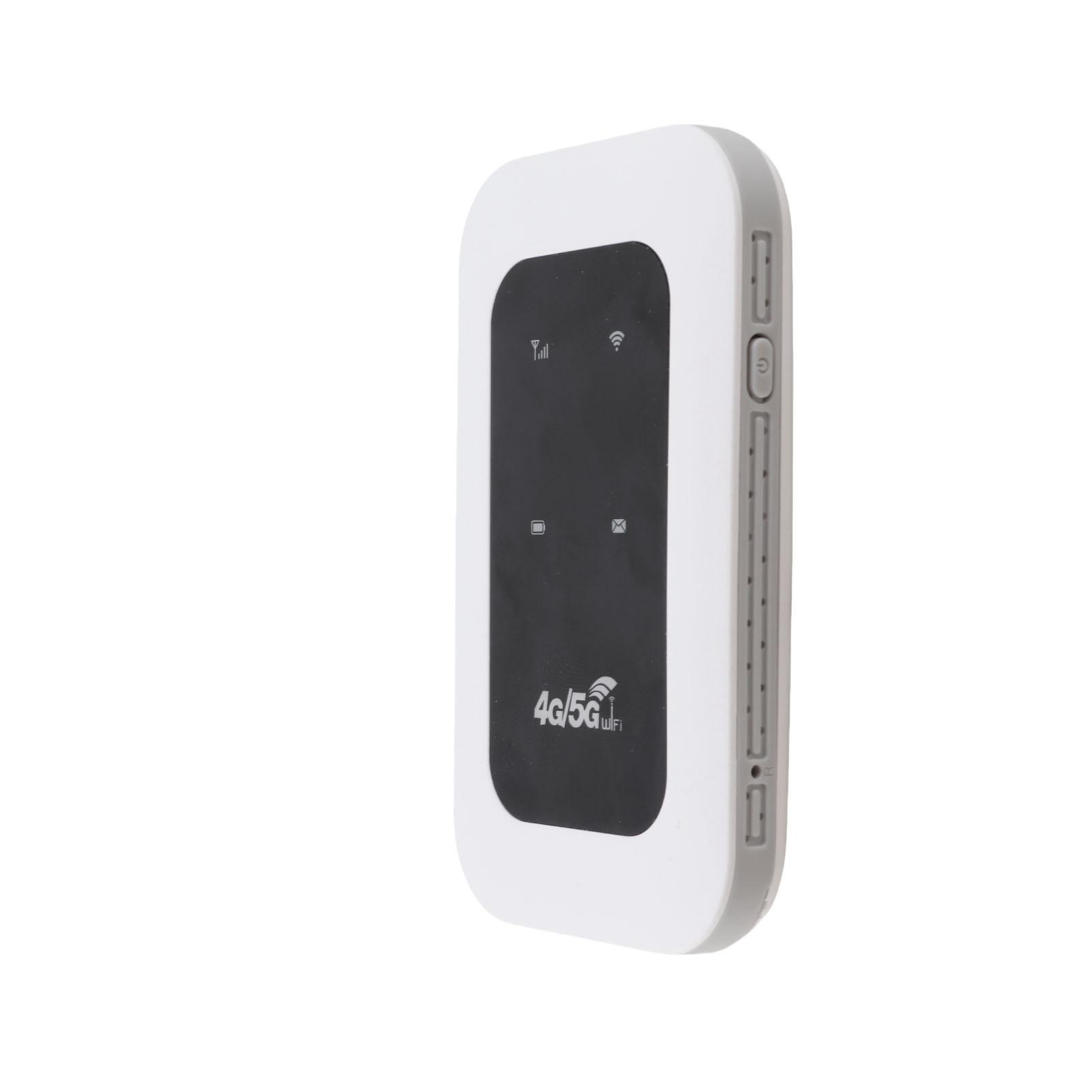 

Portable 4G WiFi Hotspot 300Mbps Plug and Play Support 10 Devices Travel Mobile Hotspot with SIM Card Slot for