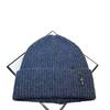 Youth Street Versatile Knitted Hat Cross Pin Personality Men'S And Women'S Warm Wool Hat Trend