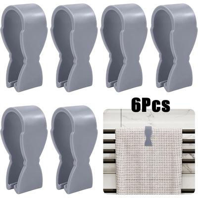 6 Pièces Pinces à Serviette de Cuisine en Forme de U avec Forte Force de Serrage Pinces à Couette Support de Couette