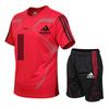 2026 New Summer Sportswear Men's Set Short-sleeved T-shirt Shorts 2piece Set