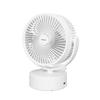 Desktop Power Airflow Mini Aromatherapy White [YAMAZEN] Clip-on Fan, USB/AC Adapter/Battery Compatible, 3-Way Supply, 2-Speed Adjustment, Fan,
