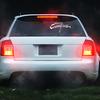 The Spirit of Competition Letter Reflective Racing Car Decoration Sticker Decal