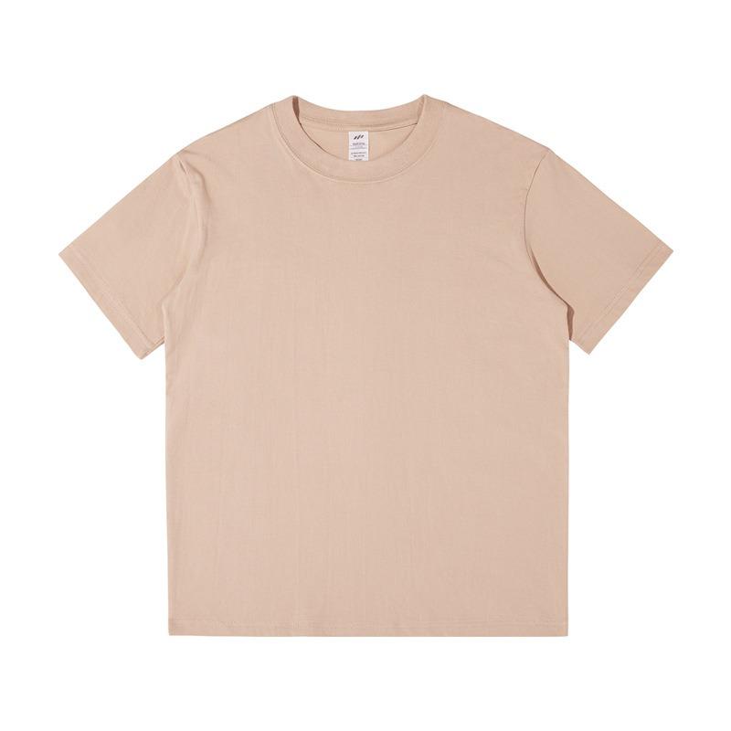 Quality Cotton Candy Colors Tshirts Men Women Short Sleeve Fashion Trend Clothing Tees S-4XL