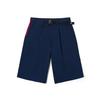 Fashionable Versatile Woven Casual Shorts Men Shorts Dark-Blue VN000P06LKZ