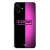 Phone Case - MANIACASE - Samsung Galaxy A07 - Flexible - TPU Silicone - Black and Pink