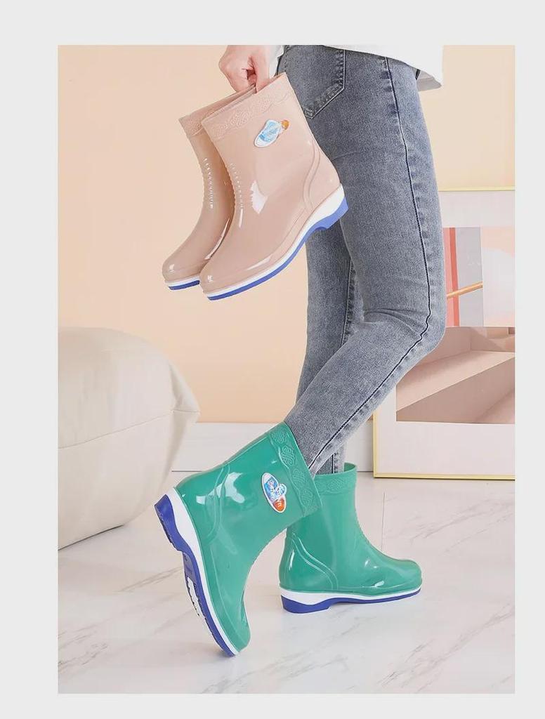 Wasserdichte, rutschfeste Arbeitsstiefel 2025 für Damen: Langlebig, verschleißfest, ideal für Küchen- und Reinigungsaufgaben