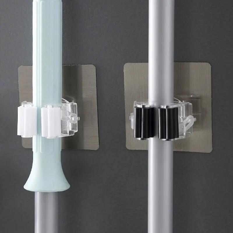 3PCs Creative Bathroom Wall Sticky Hook Wall Hanging Hook Behind Door