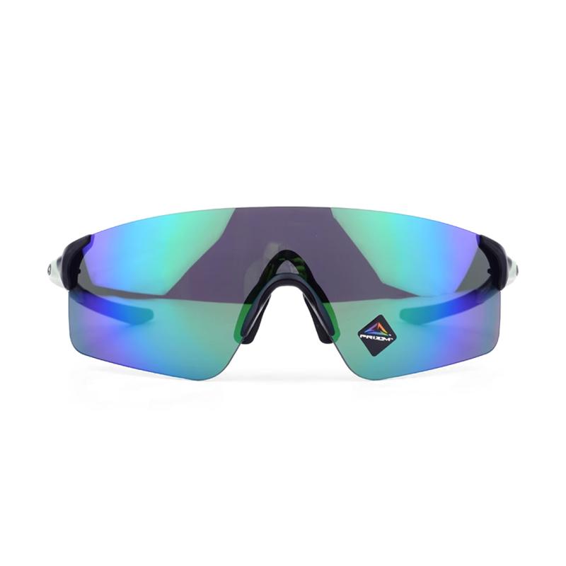 

Oakley Logo Gradient Temples Injection Molded Irregular Sunglasses Unisex Couple Black F разноцветный