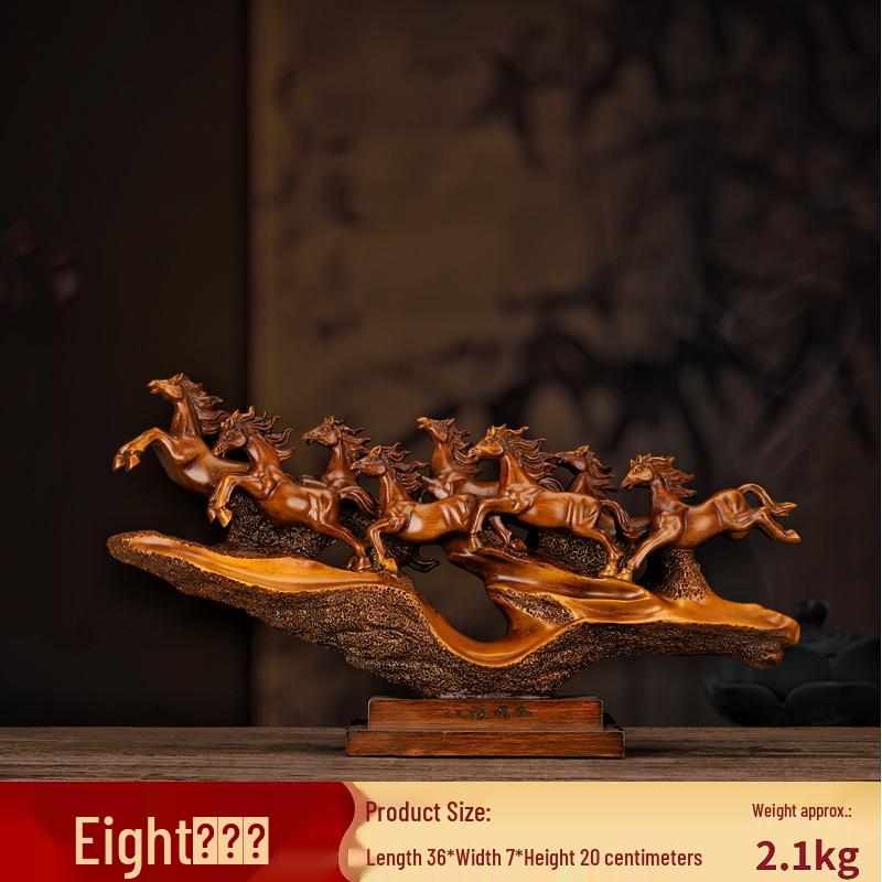 Bestseller Ma Dao Cheng Gong Pferdefigur - Perfekt für Foyer, Wohnzimmer, Weinschrank oder Büro; Ideales Einweihungs- oder Eröffnungsgeschenk.