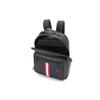 Bally Classic Red And White Striped Backpack Men Backpack Black MAVRICK-06