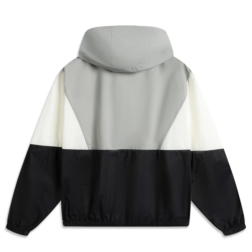 Li Ning Trench Coat Unisex Ultimate Gray/Ivory/Black AFDV609-2